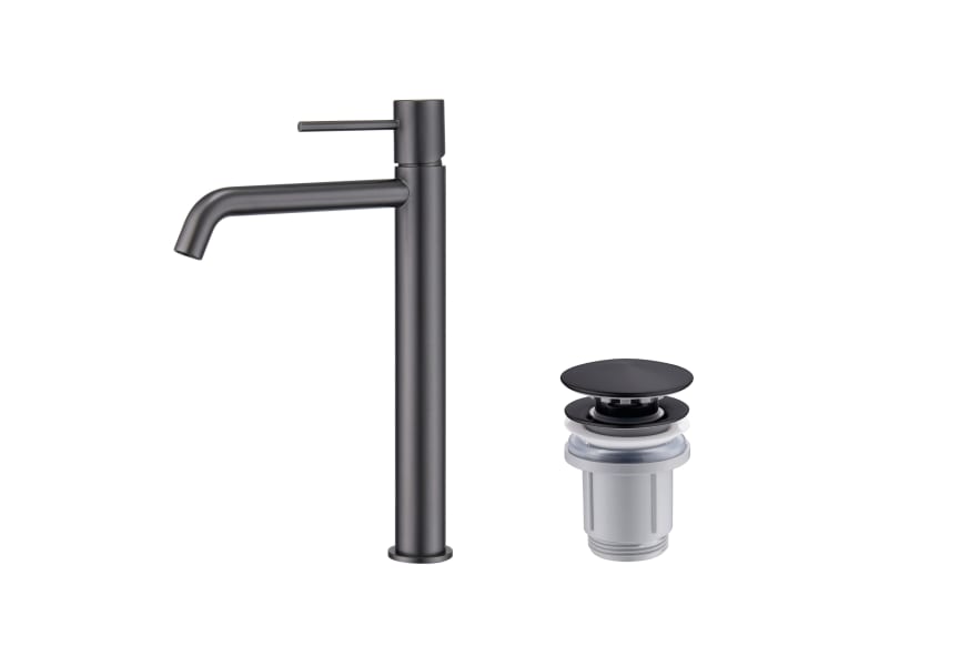 Pack Mitigeur de lavabo bec haut Monza Imex + Bonde click-clack principal 2