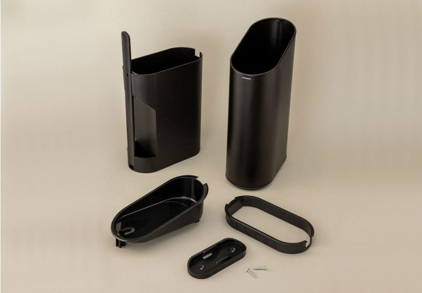 Poubelle de salle de bain Flat Cosmic détail 7