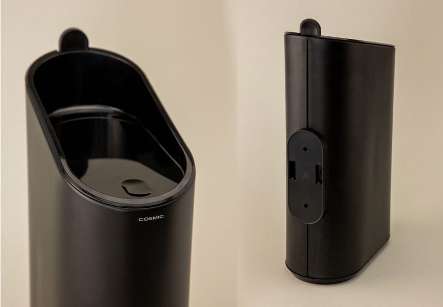 Poubelle de salle de bain Flat Cosmic détail 9