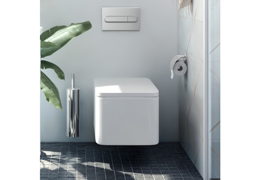 Porte-brosse WC Duo Round Cosmic environnement 1
