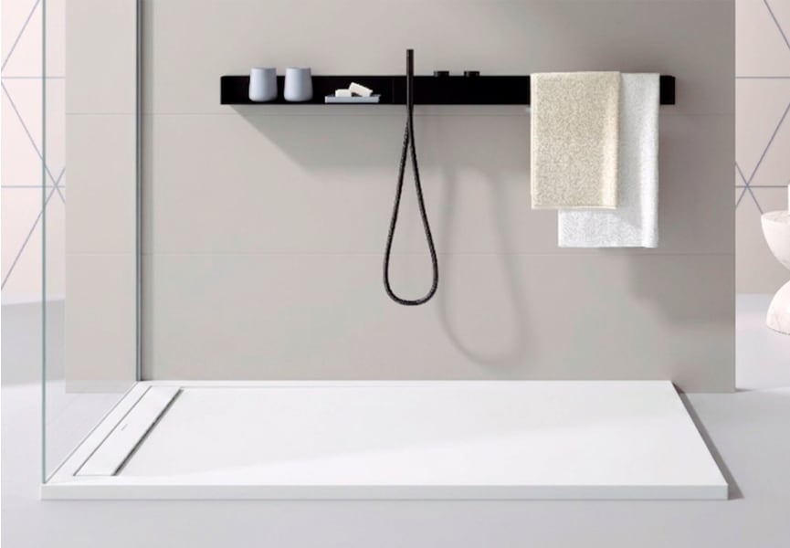 Receveurs de douche en résine Design New Bruntec environnement 4
