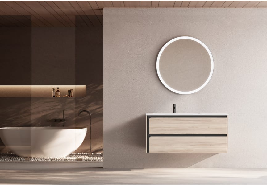 Ensemble de meubles de salle de bain Índico Visobath environnement 17