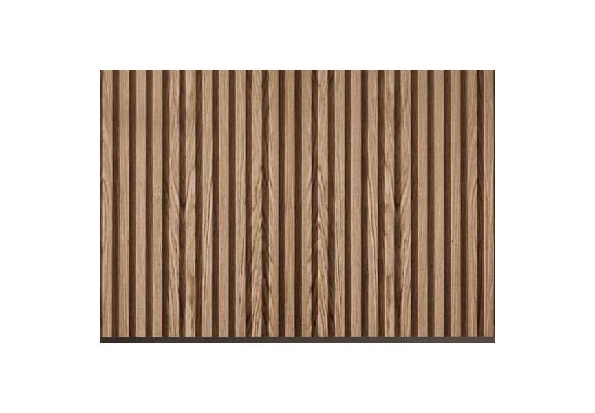 Meuble de salle de bain en frêne massif avec plan de toilette Solid Surface Evo Curve Bruntec détail 1