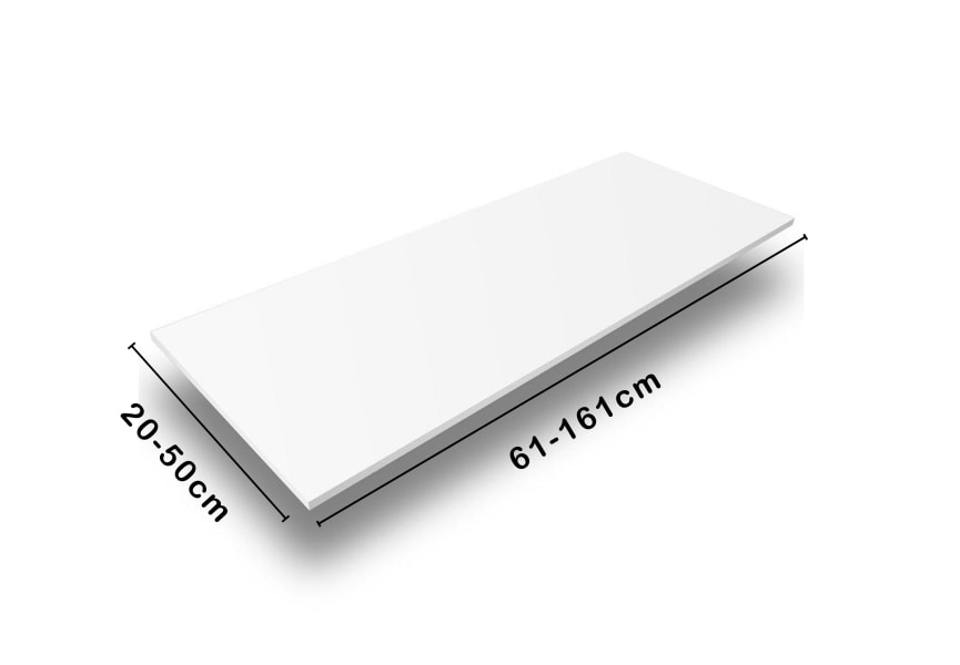 Dessus d'armoire à surface solide Bruntec croquis 1