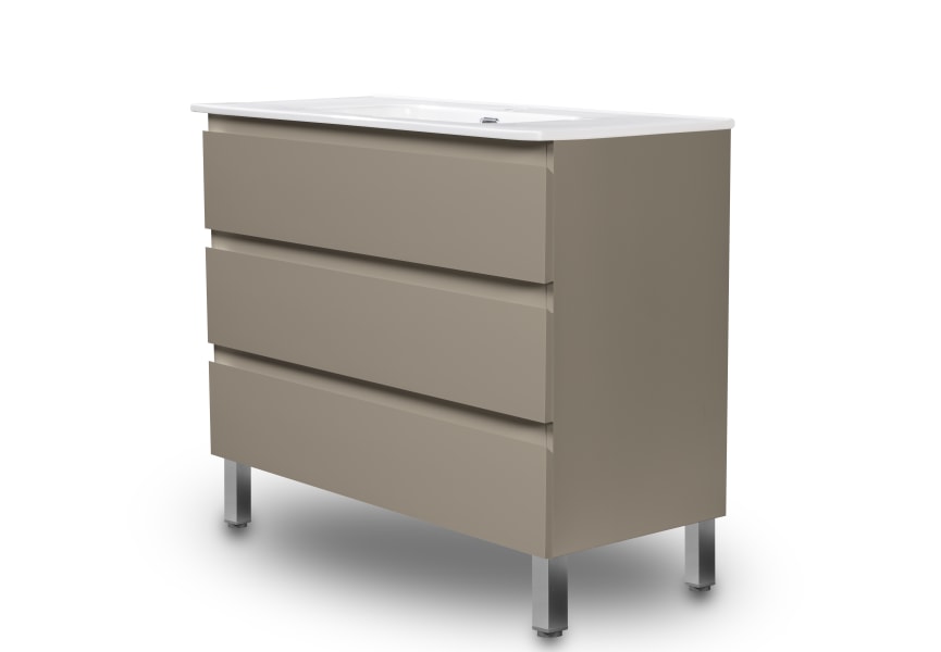 Meubles de salle de bains laqué Vilma Bruntec principal 5