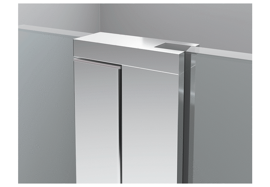 Paroi de douche Bruntec Carina détail 3