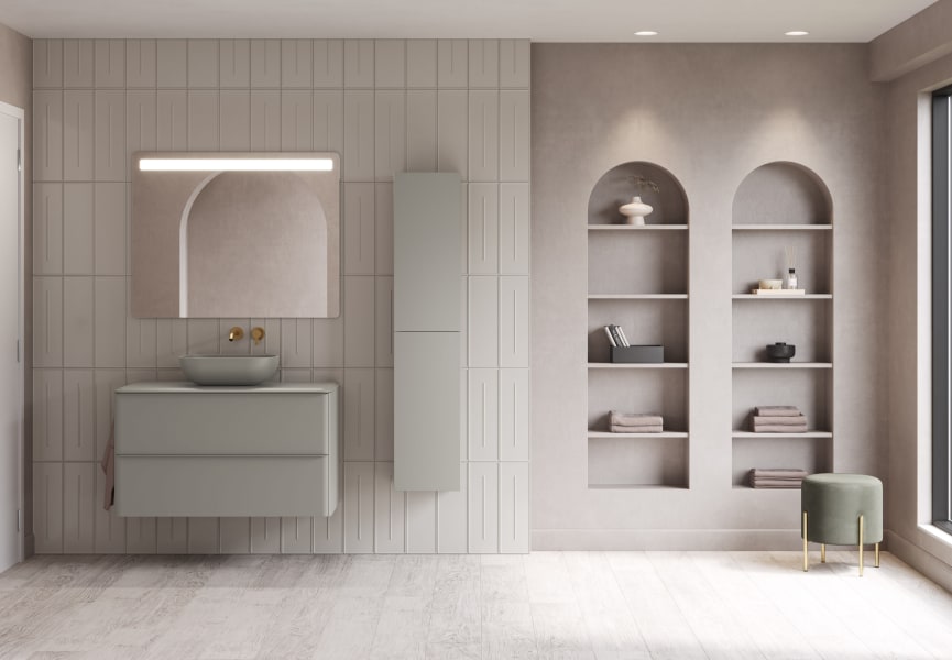 Colonne de salle de bain Style Royo environnement 10