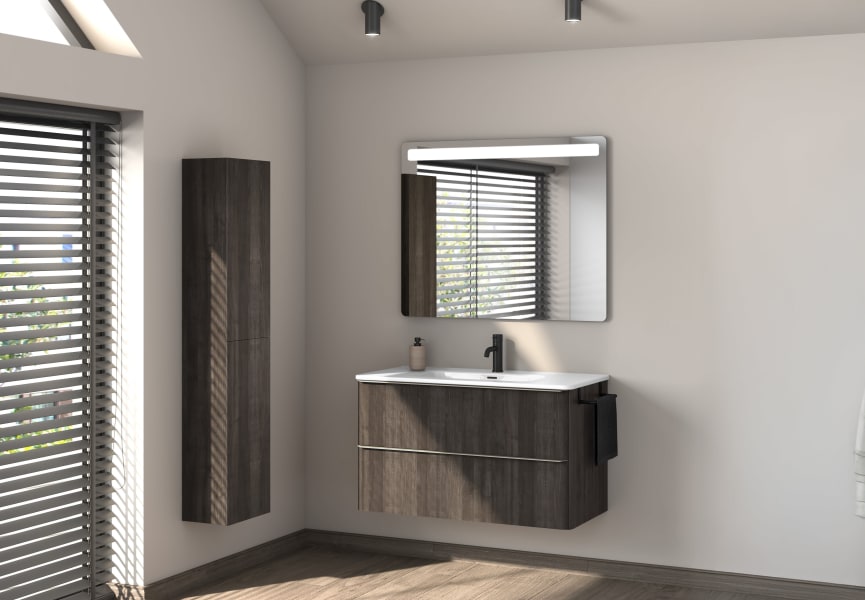 Colonne de salle de bain Style Royo environnement 11