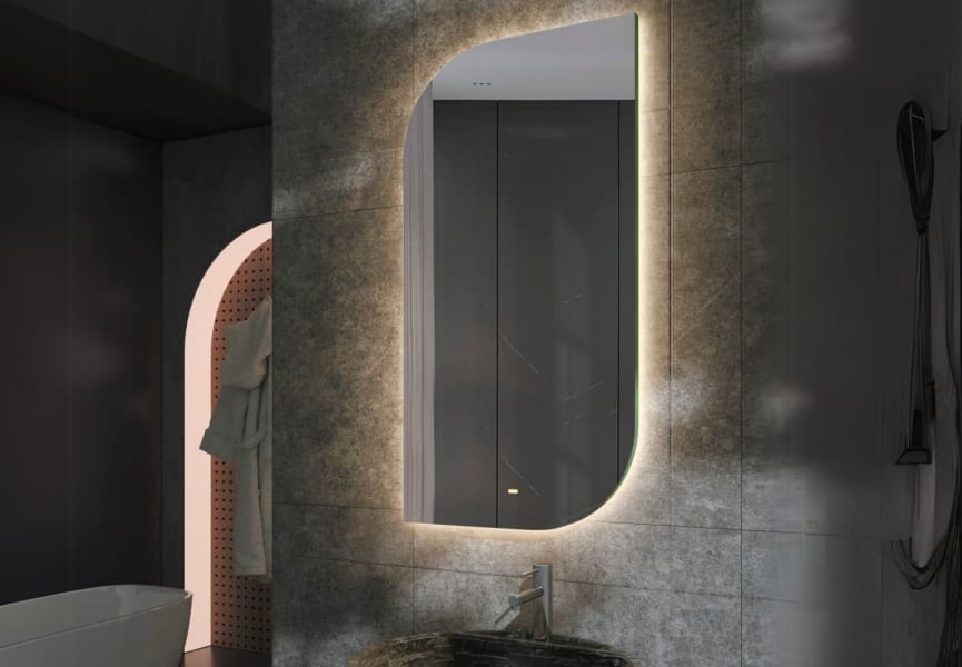 Ledimex Miroir de salle de bains Cardiff avec éclairage LED principal 0