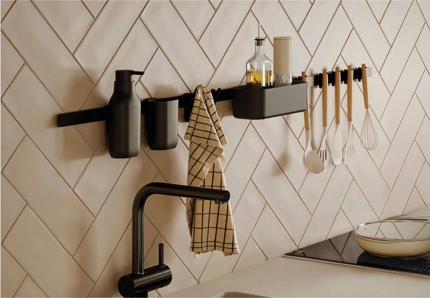Ensemble de cuisine modulaire complet avec guide mural Alife par Cosmic principal 0
