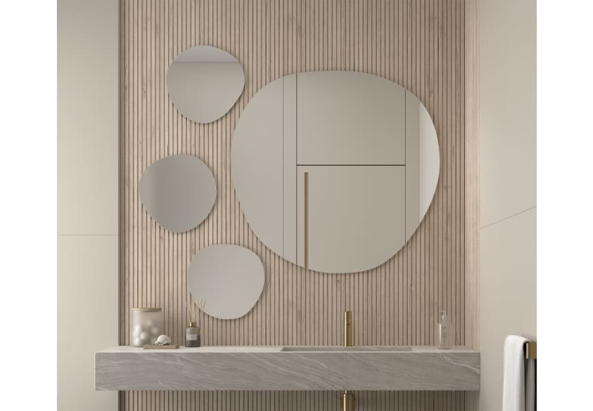Eurobath Ventoux Miroir irrégulier principal 2