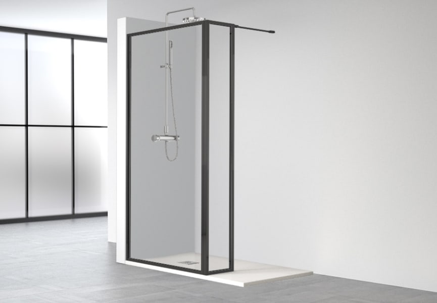 Paroi de douche nordique (FN-2031) Profiltek option 4
