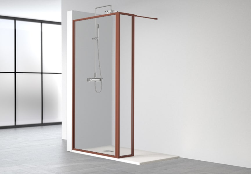 Paroi de douche nordique (FN-2031) Profiltek option 6