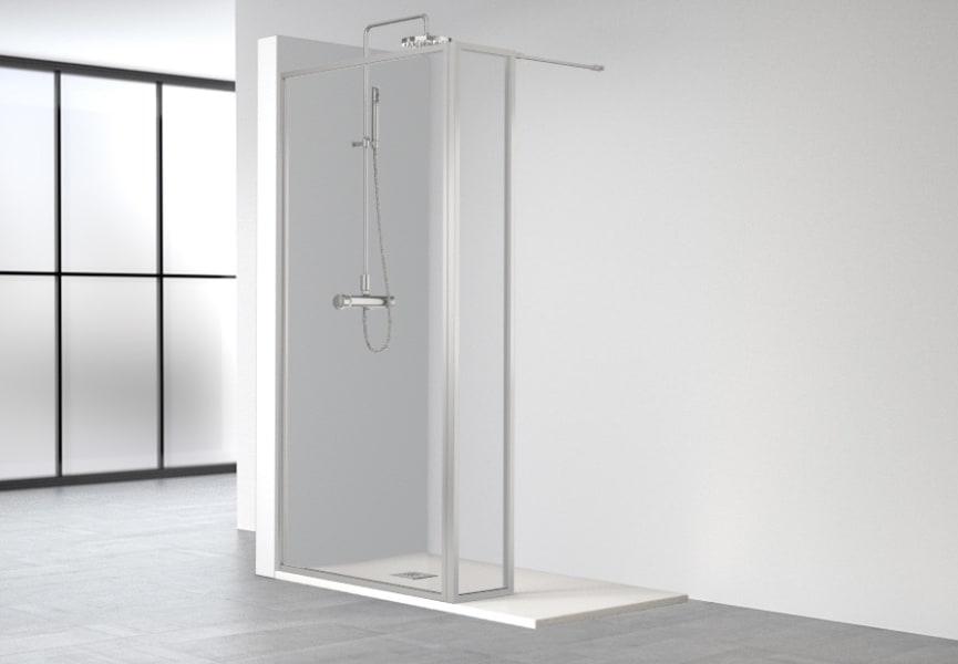 Paroi de douche nordique (FN-2031) Profiltek option 2