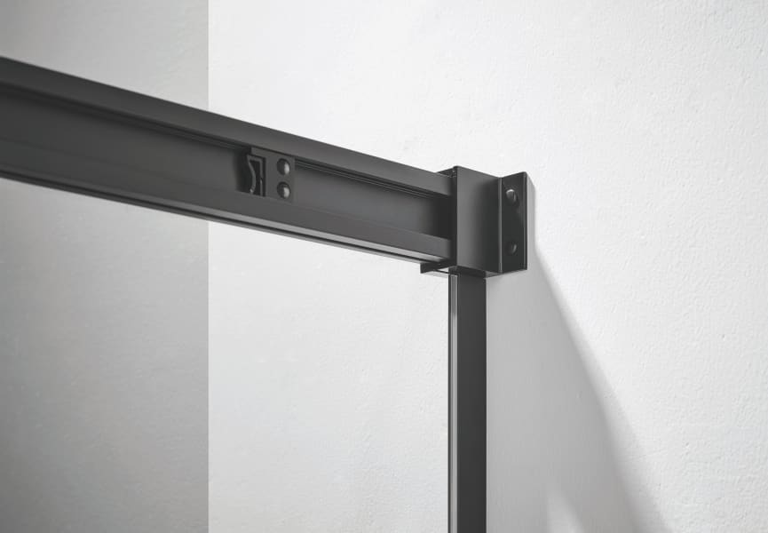 Pare-baignoire Basic noir mat GME détail 3