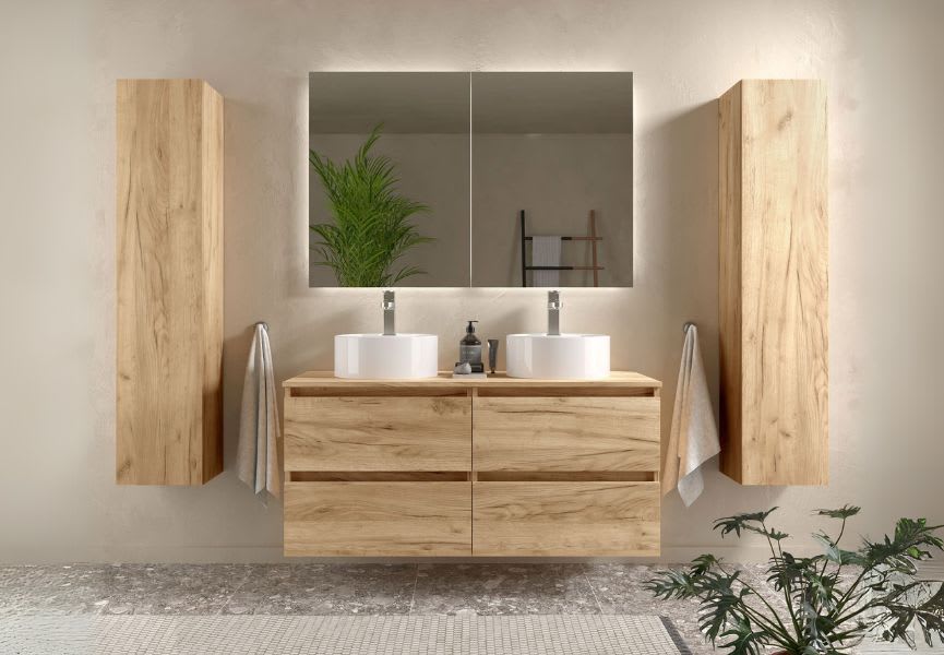 Meuble de salle de bain pour vasque à poser Bequia Salgar principal 0