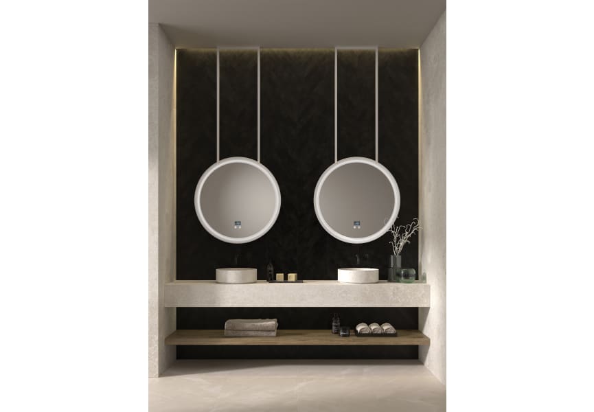 Haiti LED miroir de salle de bain par Eurobath environnement 11