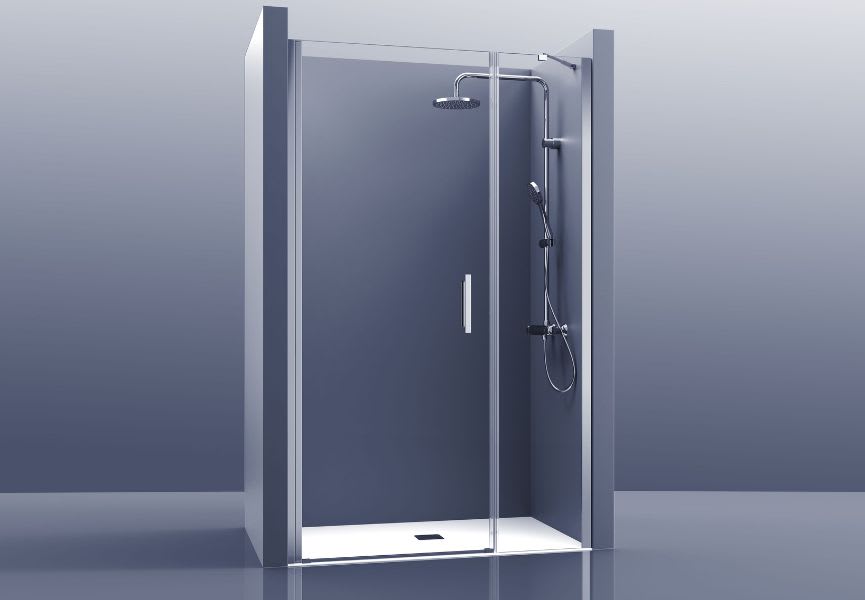 Paroi de douche Carina Bruntec détail 2