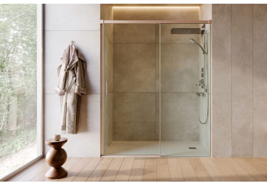 Paroi de douche coulissante New Elara Bruntec principal 2
