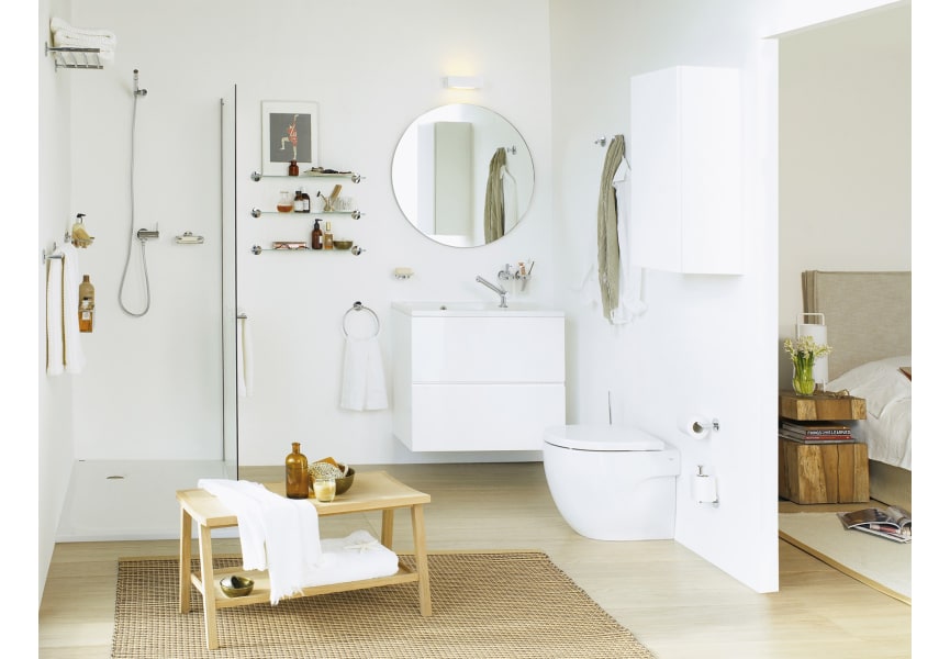 Porte-rouleau de toilette Duo Round Cosmic environnement 2