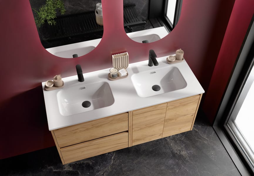 Ensemble de meubles de salle de bains Noja Salgar détail 12