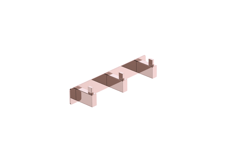 Cintre de salle de bain Triple Technic Medimex principal 2