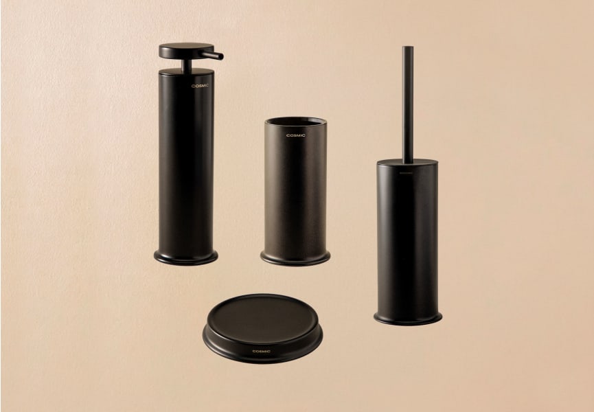 Set d'accessoires de salle de bains Geyser Cosmic principal 4