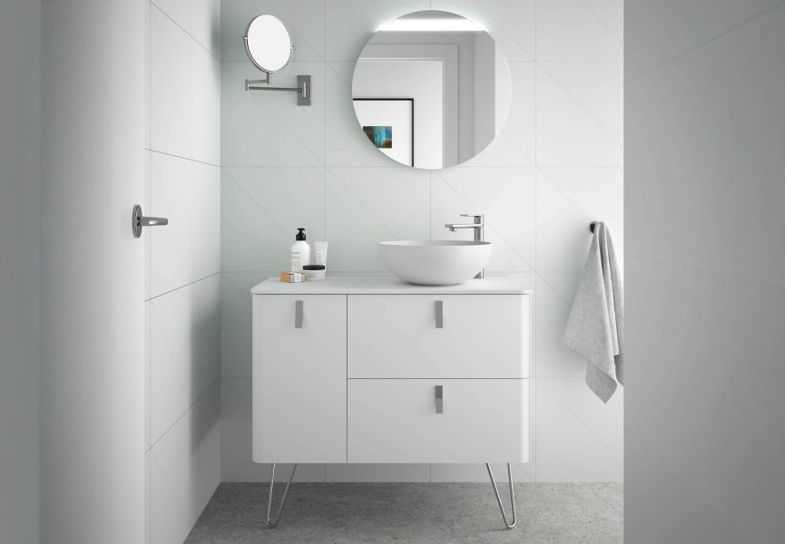 Meuble de salle de bains avec plan de toilette Uniiq Salgar principal 0