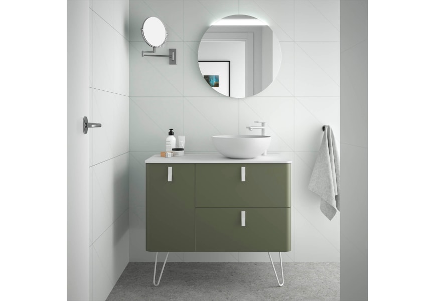 Meuble de salle de bains avec plan de toilette Uniiq Salgar principal 5
