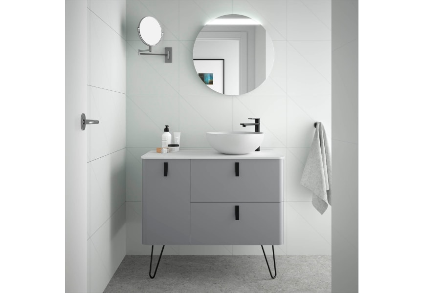 Meuble de salle de bains avec plan de toilette Uniiq Salgar principal 7