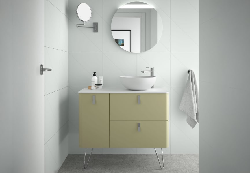Meuble de salle de bains avec plan de toilette Uniiq Salgar principal 1