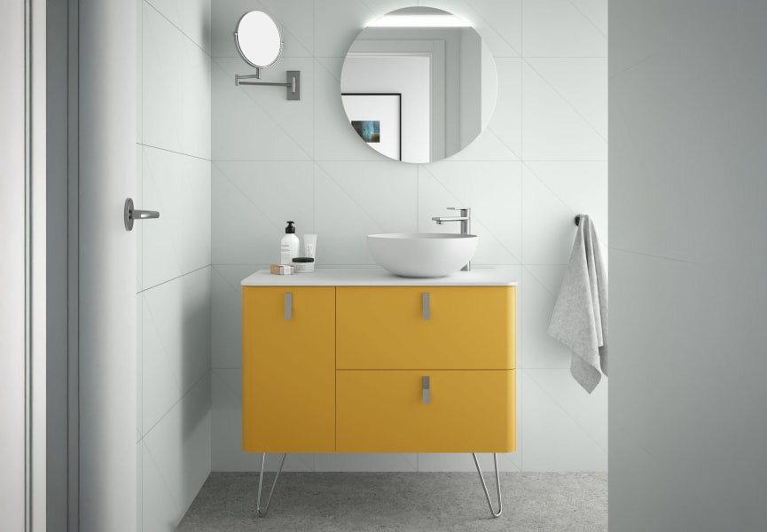 Meuble de salle de bains avec plan de toilette Uniiq Salgar principal 2