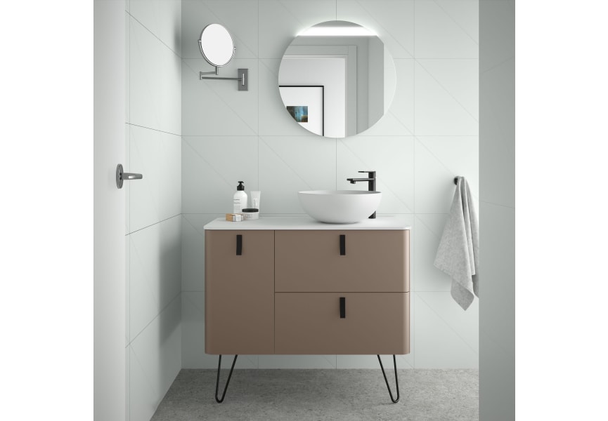Meuble de salle de bains avec plan de toilette Uniiq Salgar principal 4