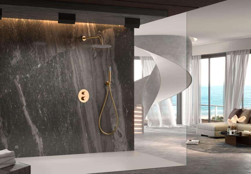 Ensemble de douche encastré Genova Imex environnement 8
