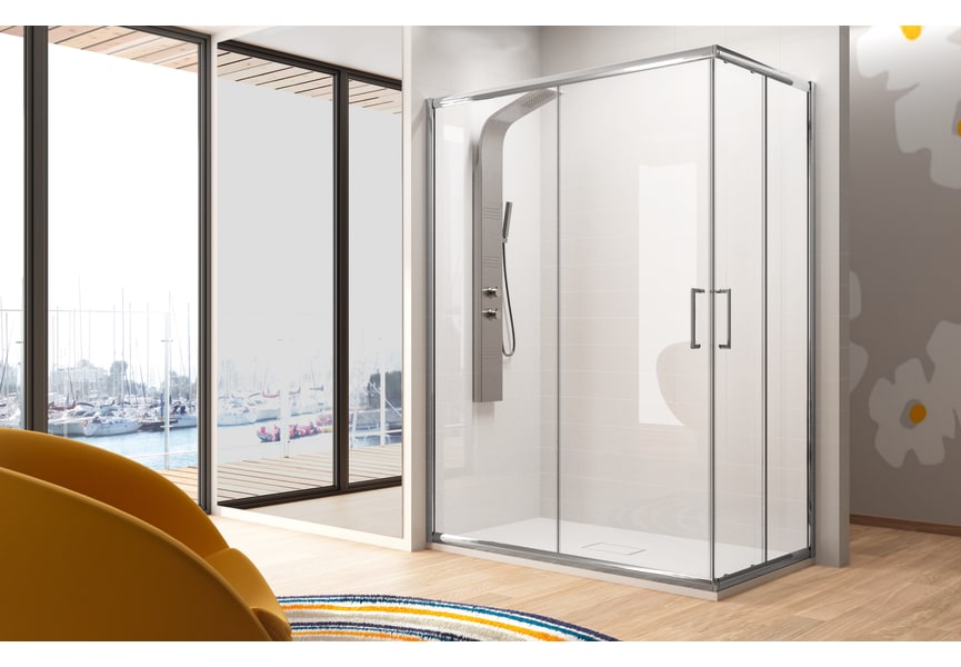 Paroi de douche Bella (BL607+BL607) Kassandra principal 0