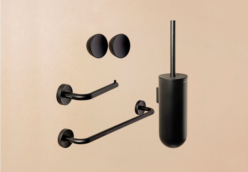 Set d'accessoires de salle de bains Geyser Cosmic principal 4