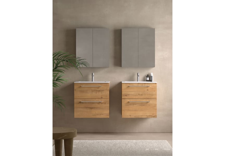 Armoire de toilette à profondeur réduite 39 cm Carmen Avila dos principal 4