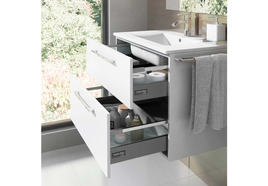 Armoire de toilette à profondeur réduite 39 cm Carmen Avila dos détail 9