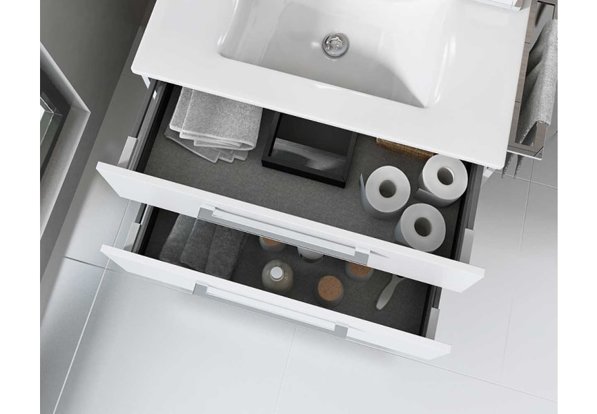 Armoire de toilette à profondeur réduite 39 cm Carmen Avila dos détail 8