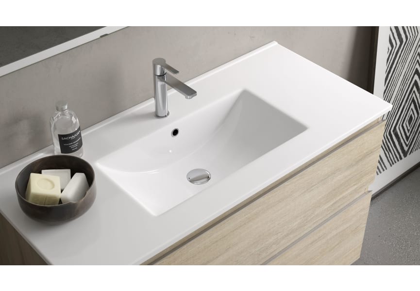 Ensemble meuble de salle de bain Avila Dos Carmen 39 cm de profondeur réduite détail 5