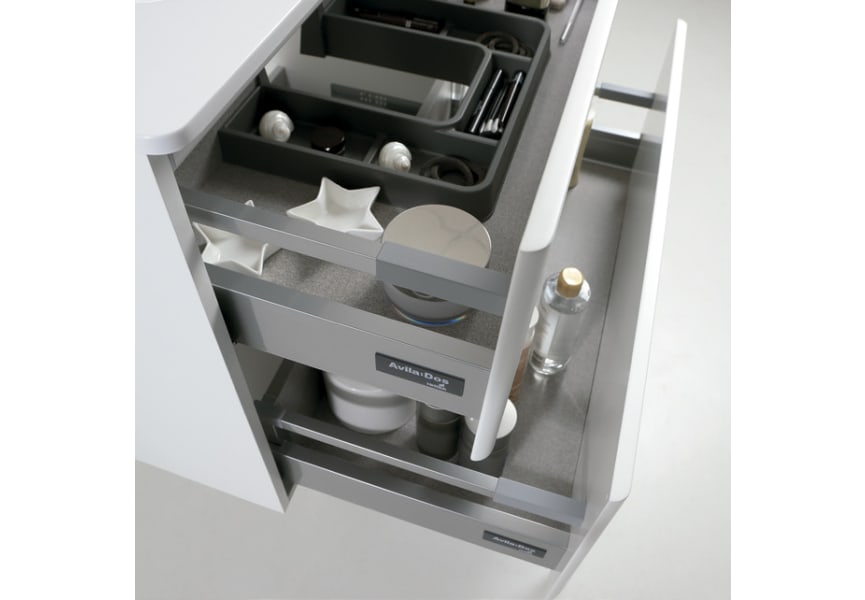 Ensemble meuble de salle de bain Avila Dos Carmen 39 cm de profondeur réduite détail 4