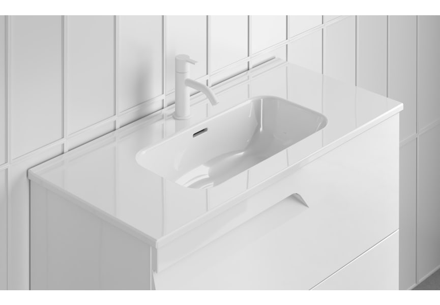 Ensemble de meubles de salle de bains profondeur réduite 39 cm Vitale Royo détail 7