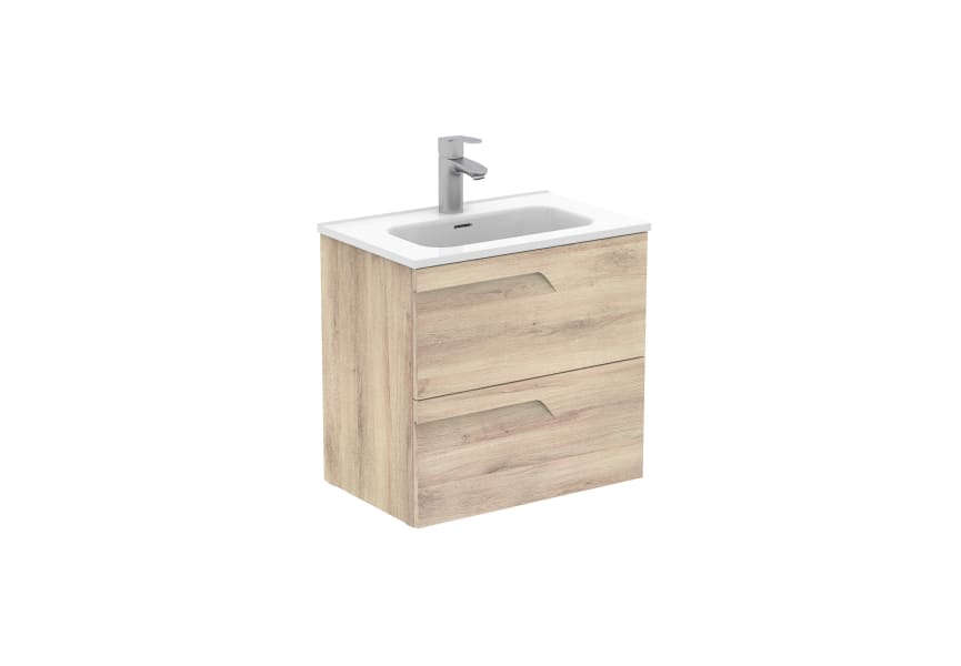 Ensemble de meubles de salle de bains profondeur réduite 39 cm Vitale Royo 3D 9