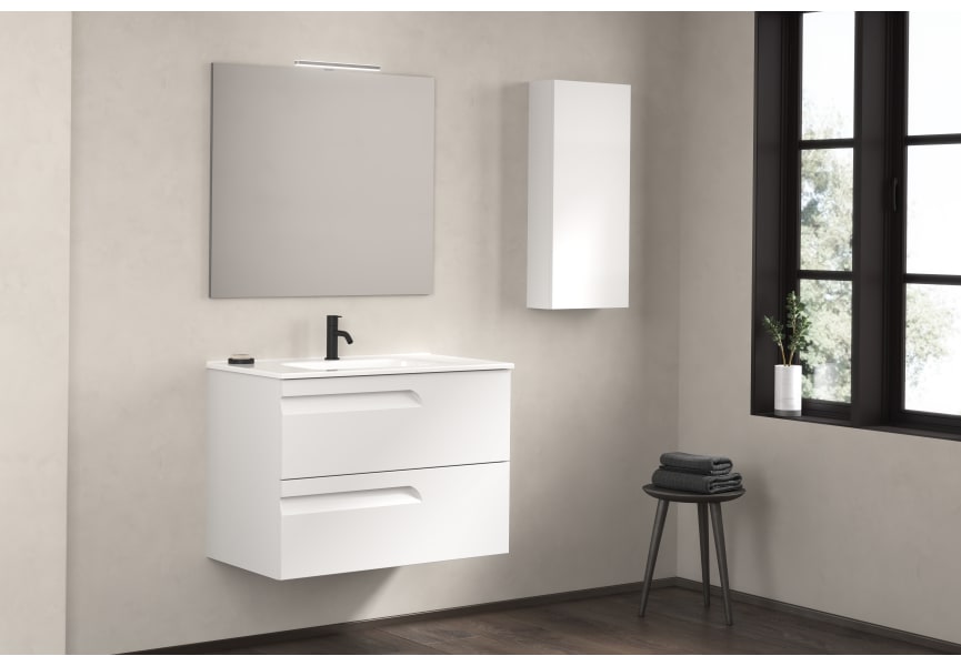 Ensemble de meubles de salle de bains profondeur réduite 39 cm Vitale Royo principal 3