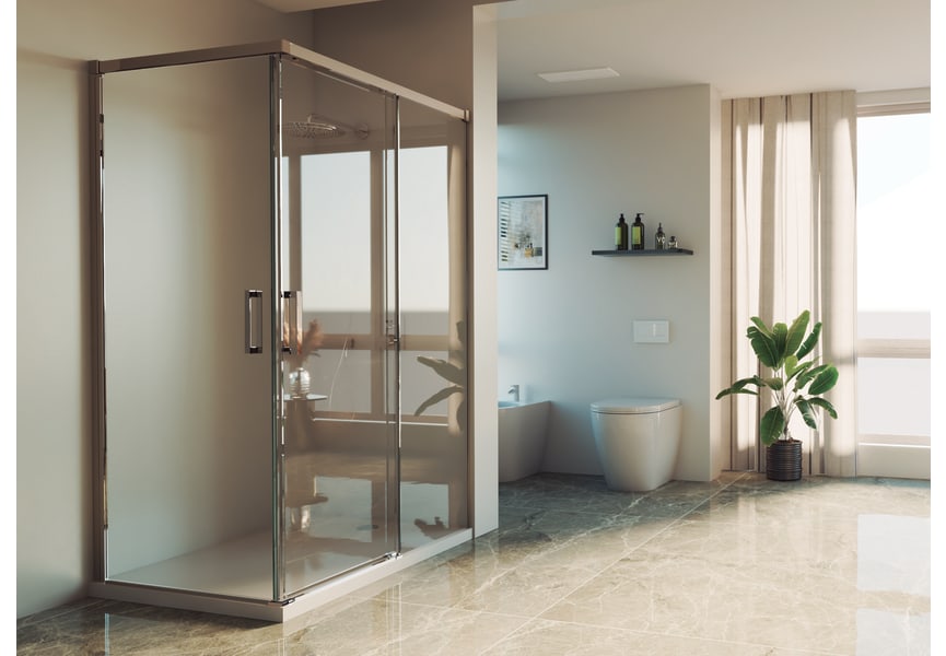 Paroi de douche Celebes Bruntec (coulissante + rabattable) principal 0