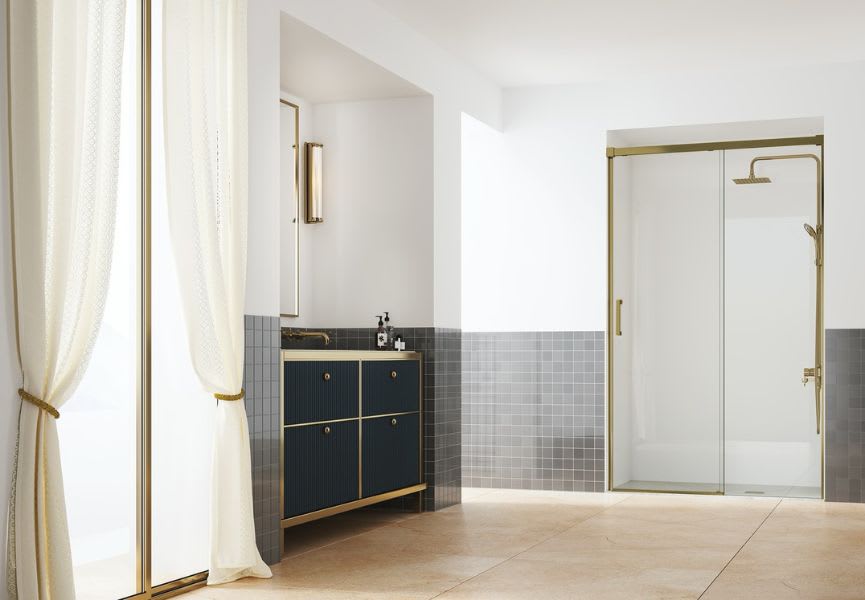 Paroi de douche sur mesure Elara Bruntec principal 5