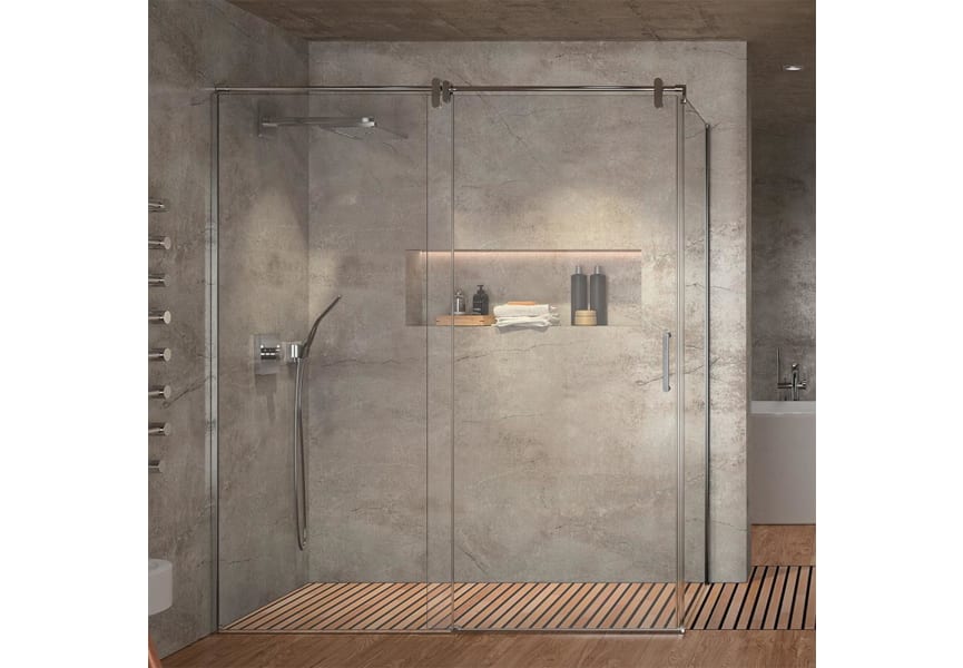 Paroi de douche Slim (LM102+LM103) Kassandra principal 1