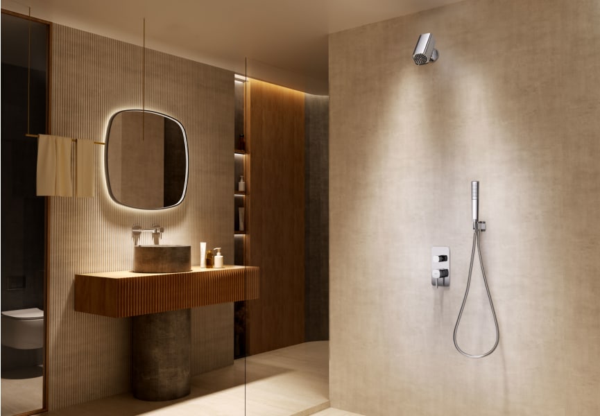 Ensemble de douche à encastrer Imex Toscana environnement 9