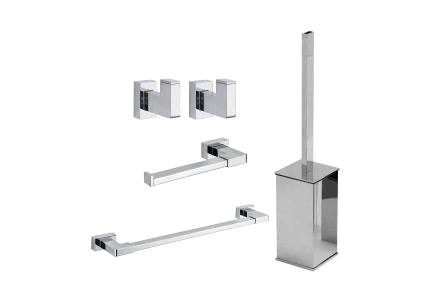 Ensemble d'accessoires de salle de bain Aries/Leo Mediterránea del baño principal 0