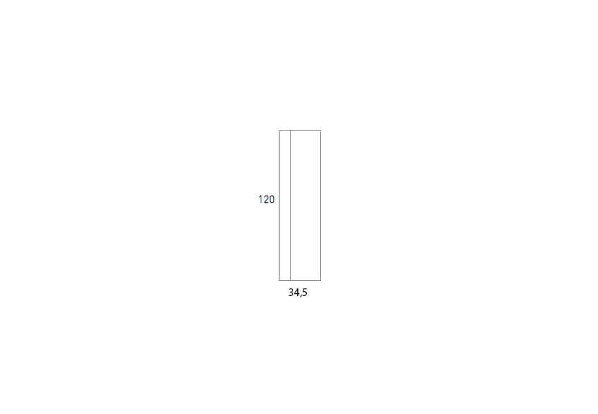 Colonne de salle de bains Vision Visobath croquis 1